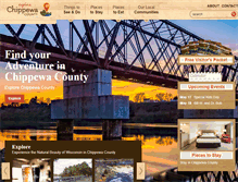 Tablet Screenshot of chippewacounty.com